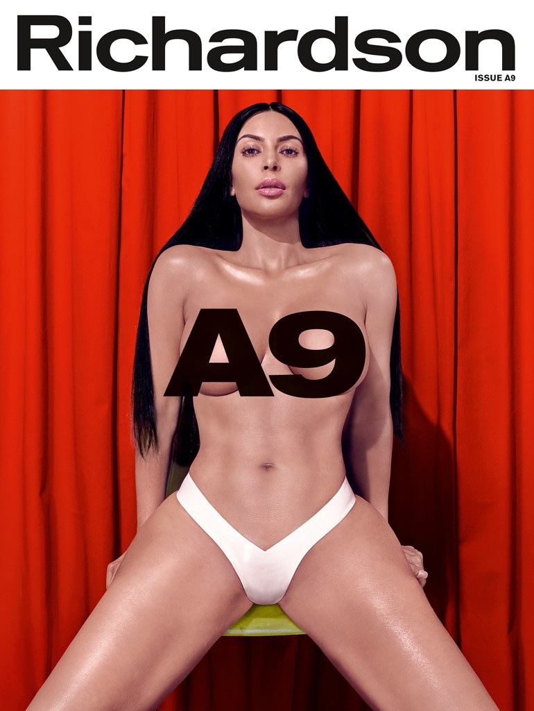 Kim Kardashian Nude Thong Magazine Photoshoot Set Leaked
